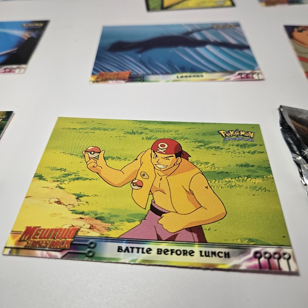 🎬 Pokémon: The First Movie – Opened 8-Card Pack w/ Foil – Vintage Topps - Picture 16 of 17